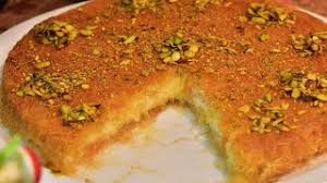 صحن كنافة شقرا بالجبنة كبير