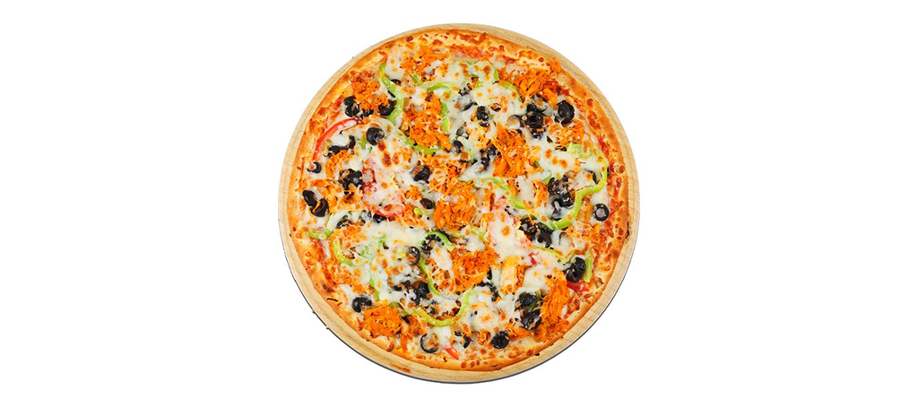 بيتزا دجاج وسط